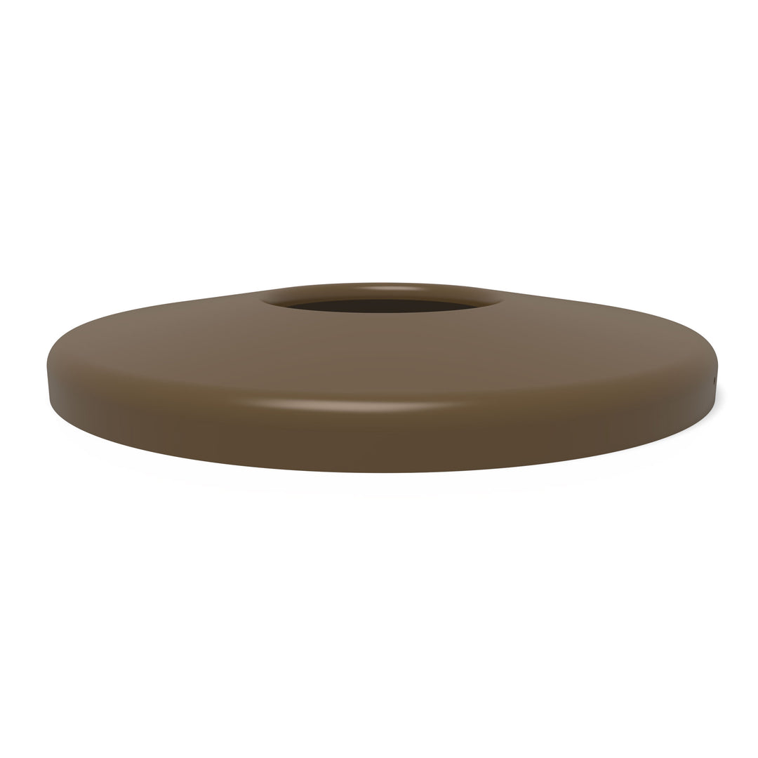 Flat Top Trash Receptacle Lid
