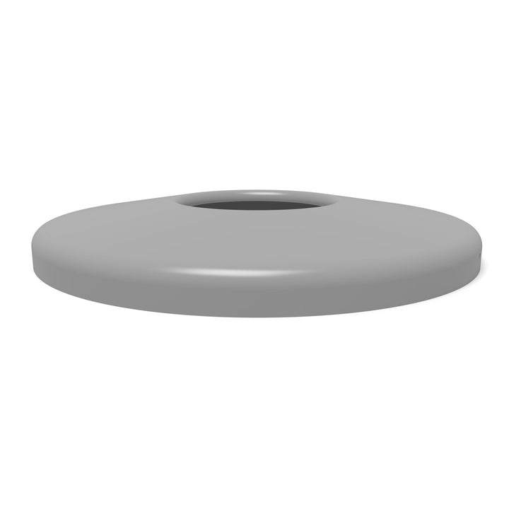 Flat Top Trash Receptacle Lid