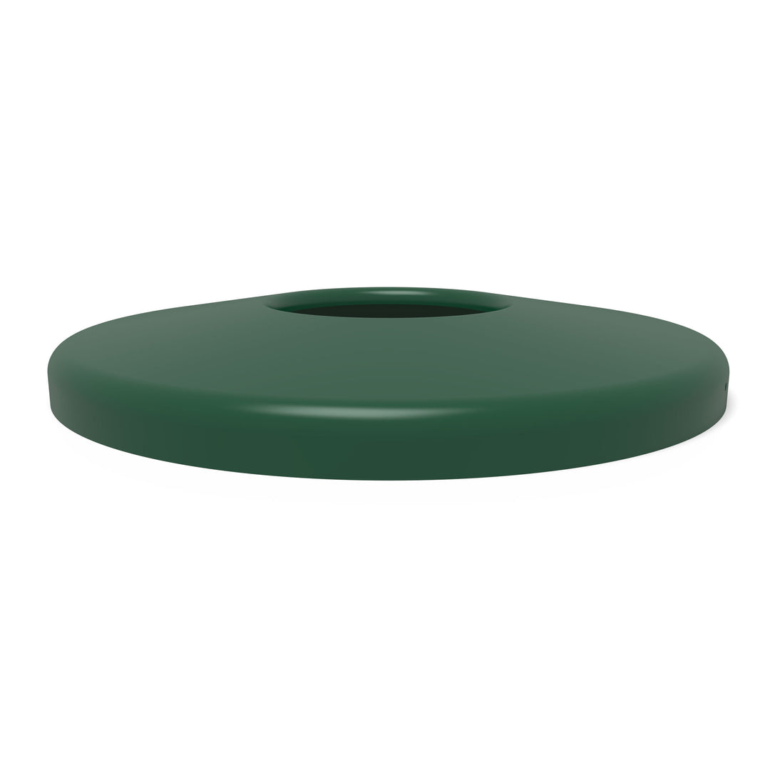 Flat Top Trash Receptacle Lid