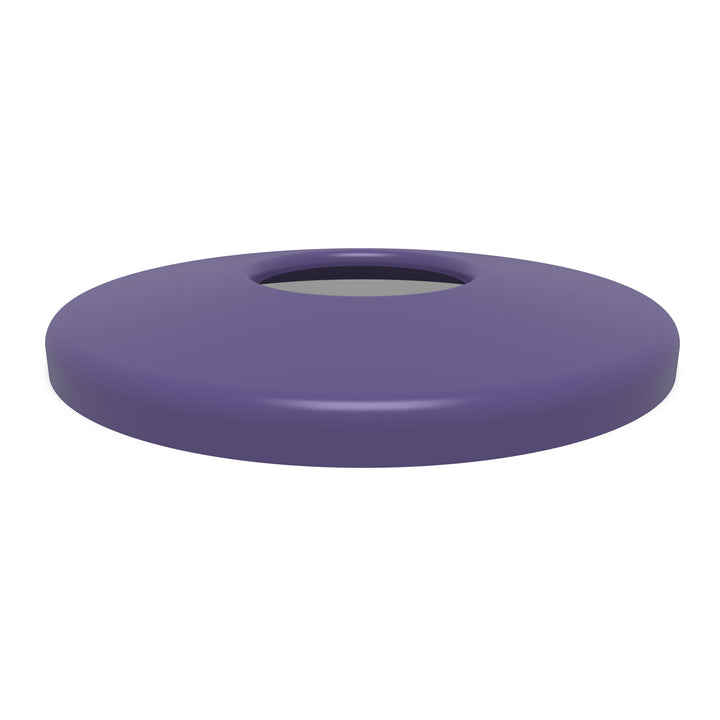 Flat Top Trash Receptacle Lid