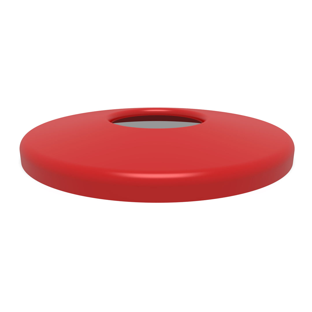 Flat Top Trash Receptacle Lid