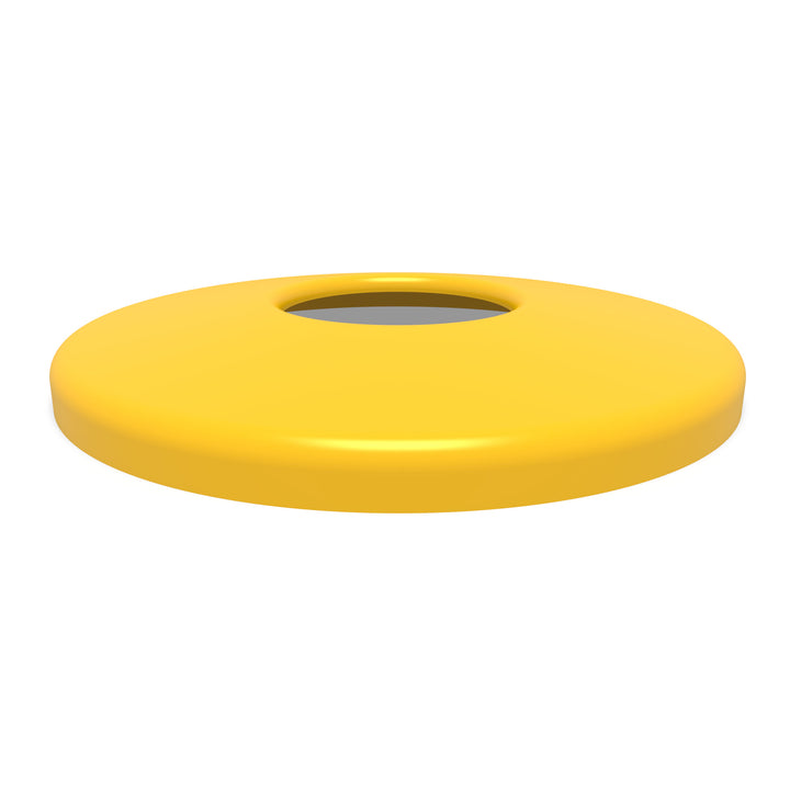 Flat Top Trash Receptacle Lid
