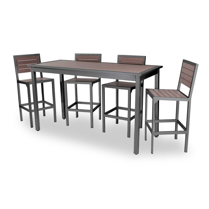 Green Valley Rectangular Bar Table