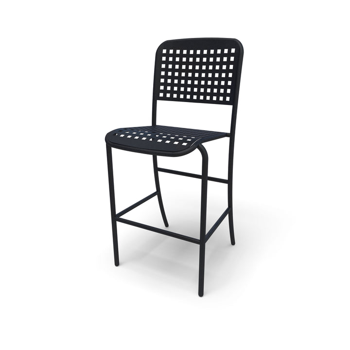Hanna Perforated Bar Chair