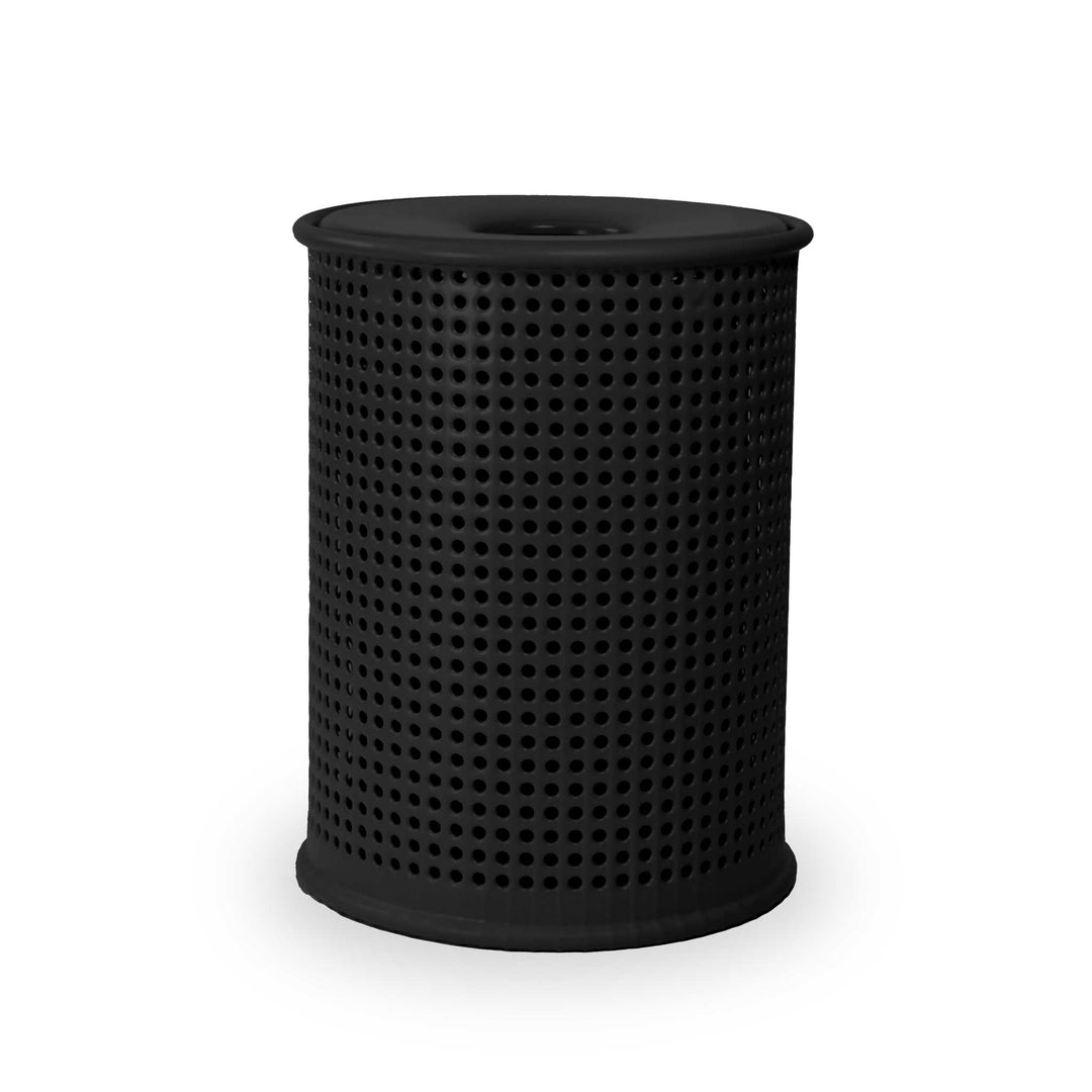 Signature Perforated Trash Receptacle