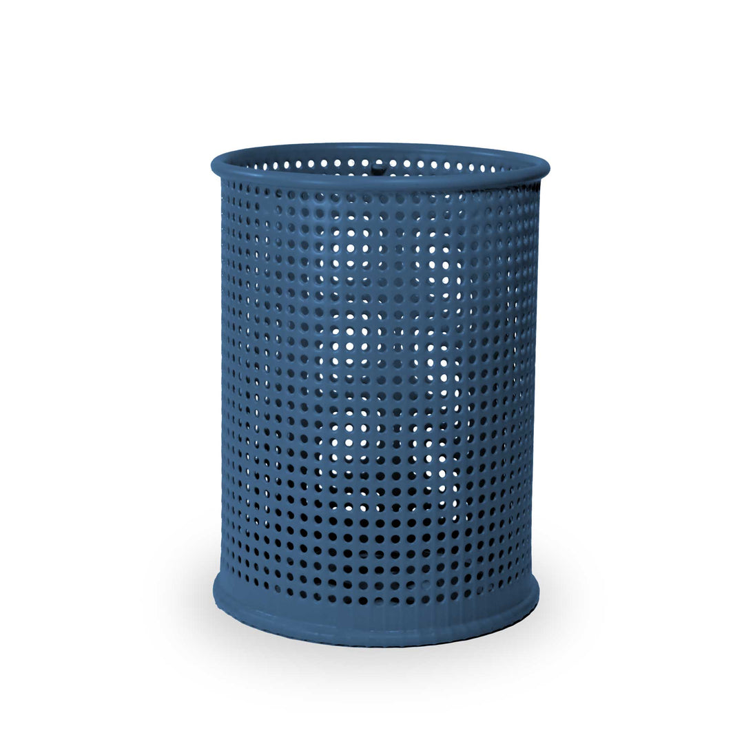 Signature Perforated Trash Receptacle