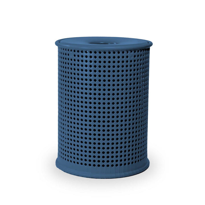 Signature Perforated Trash Receptacle