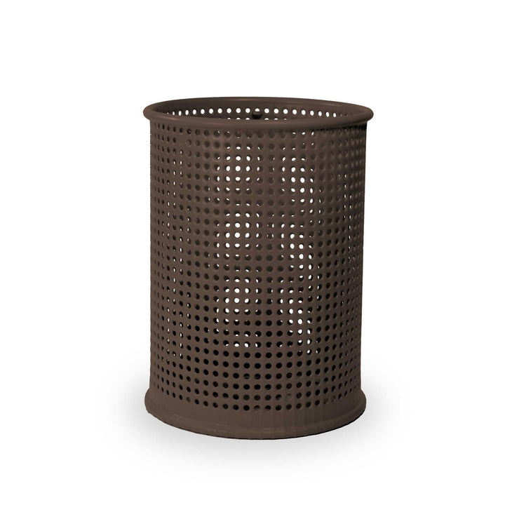 Signature Perforated Trash Receptacle