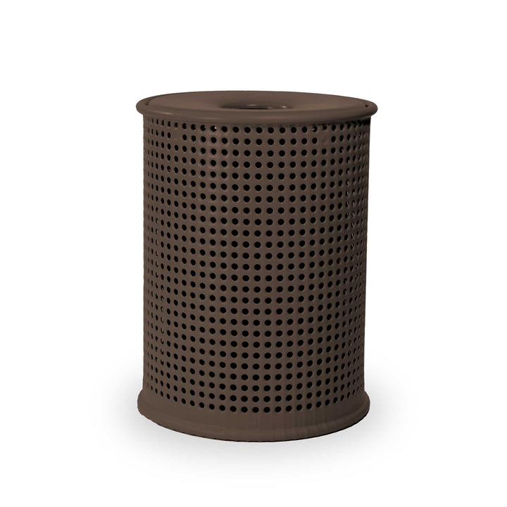 Signature Perforated Trash Receptacle