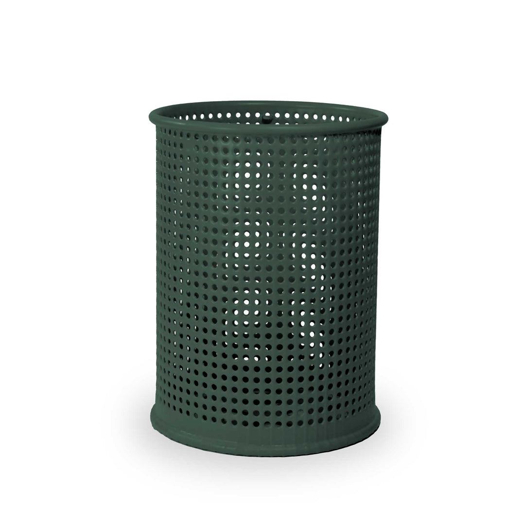 Signature Perforated Trash Receptacle