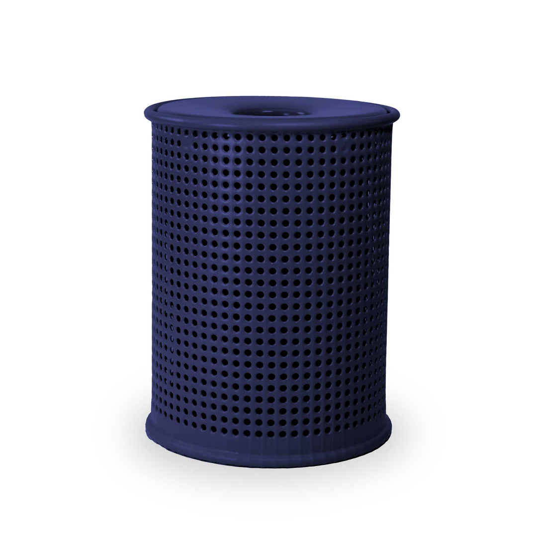 Signature Perforated Trash Receptacle