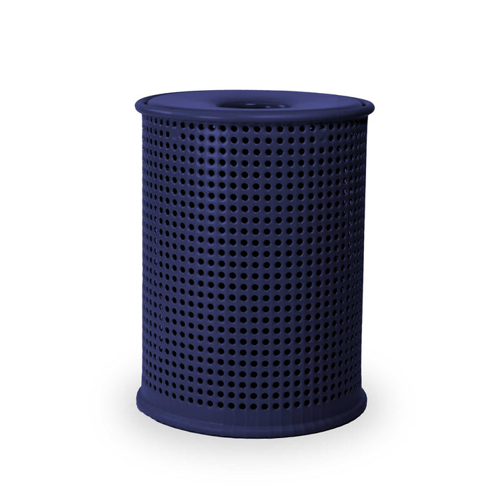 Signature Perforated Trash Receptacle