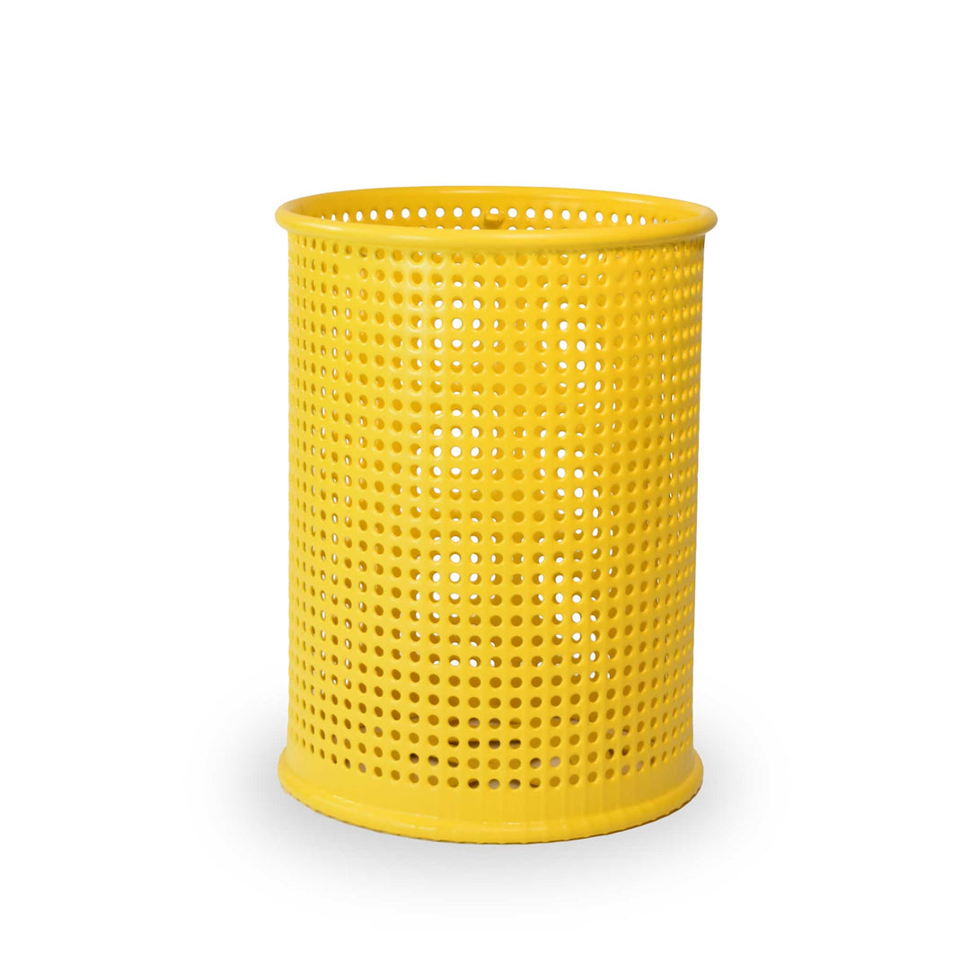 Signature Perforated Trash Receptacle