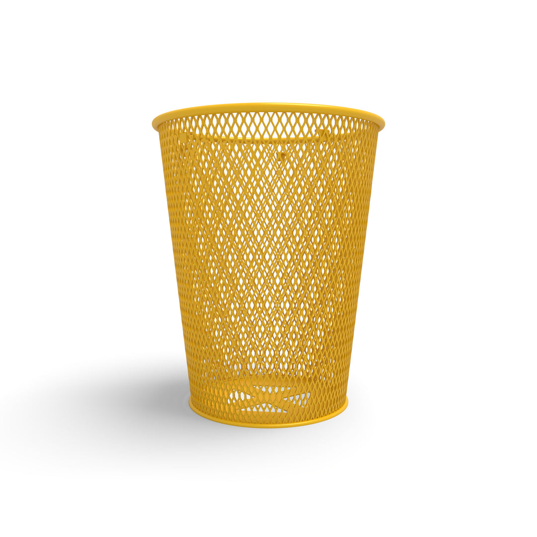Signature Diamond Tapered Trash Receptacle
