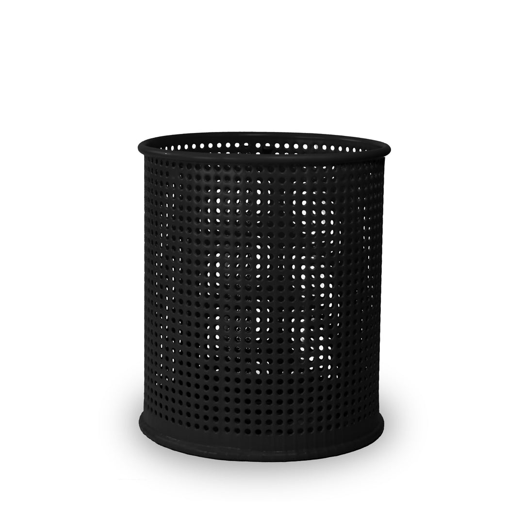 55 Gallon Perforated Outdoor Trash Receptacle