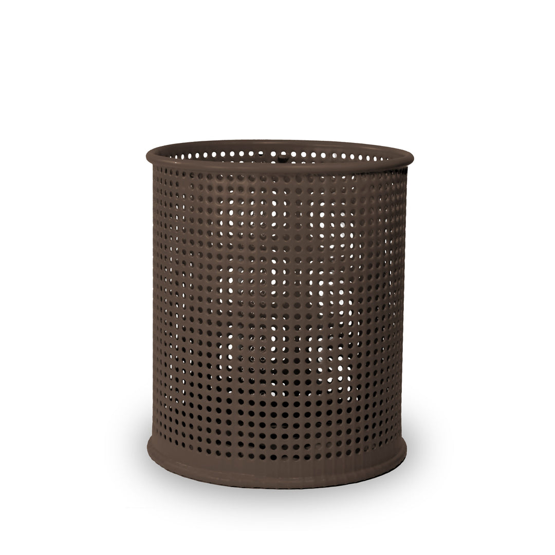 55 Gallon Perforated Outdoor Trash Receptacle