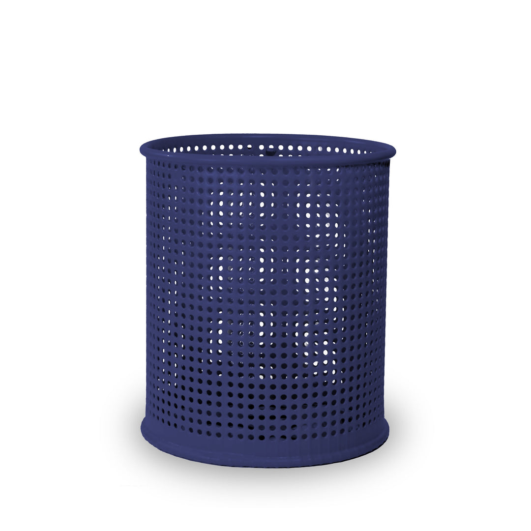 55 Gallon Perforated Outdoor Trash Receptacle