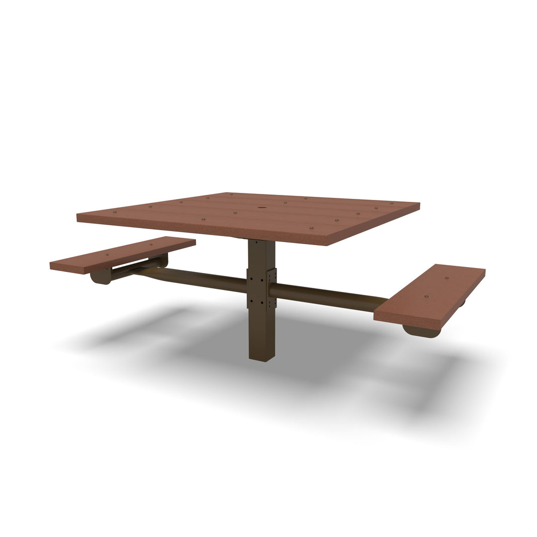 Inground Rinnova 2 Seat Square Table