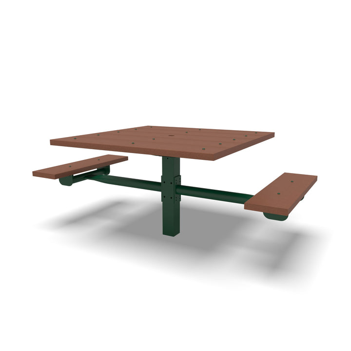 Inground Rinnova 2 Seat Square Table