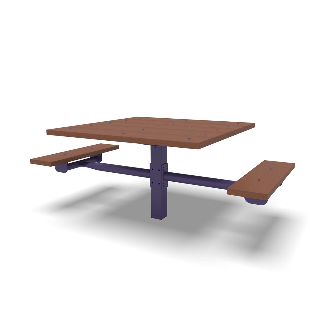 Inground Rinnova 2 Seat Square Table