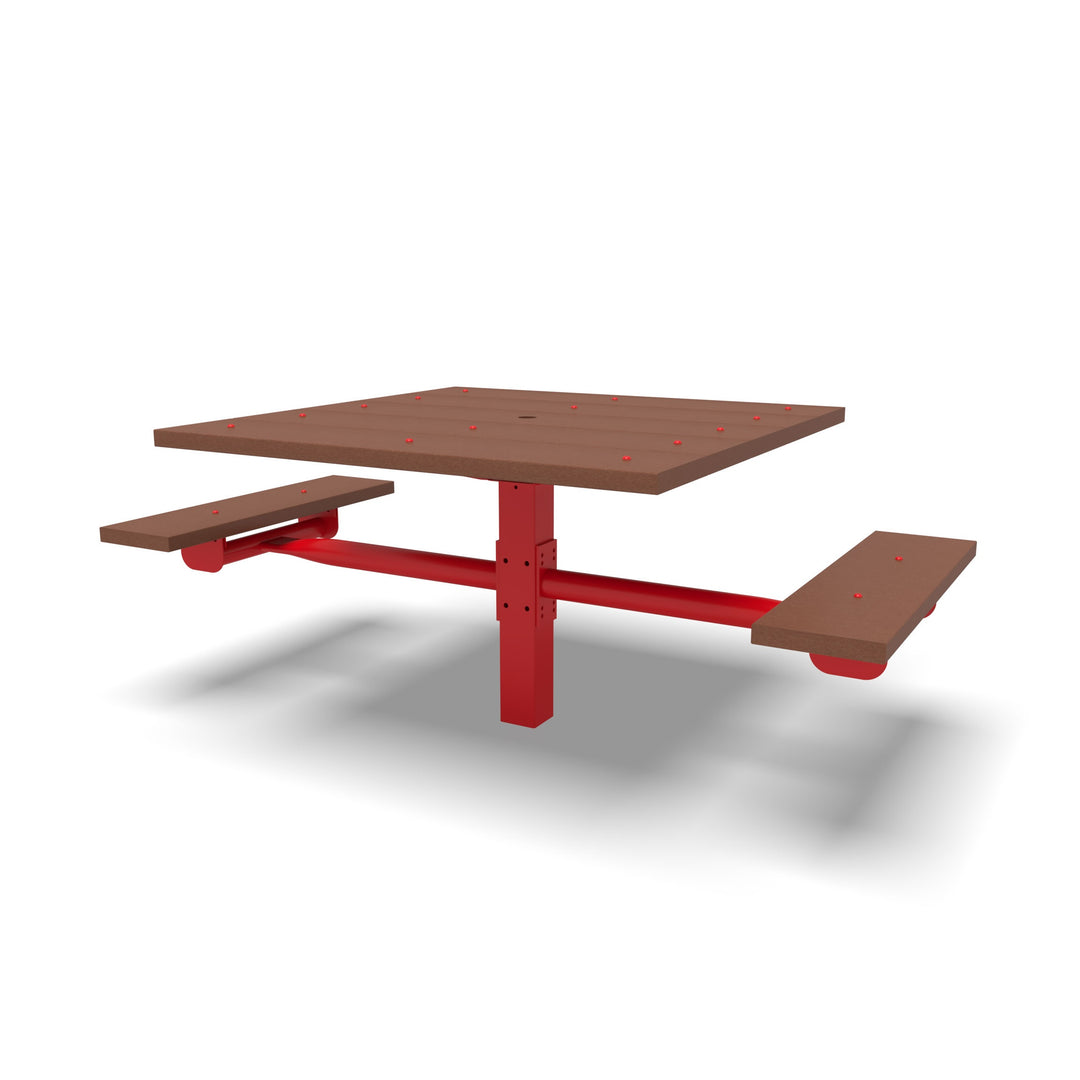 Inground Rinnova 2 Seat Square Table