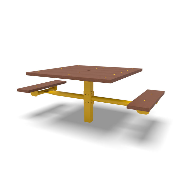 Inground Rinnova 2 Seat Square Table