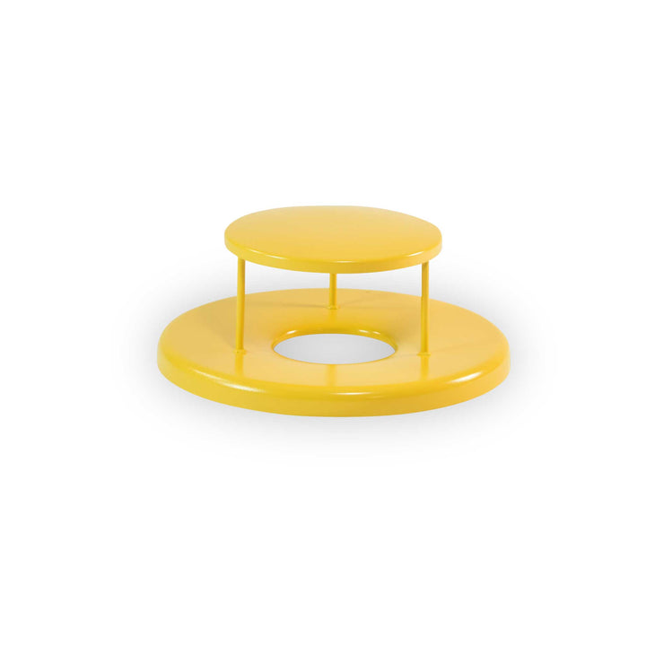 Flat Top Trash Receptacle Lid with Bonnet