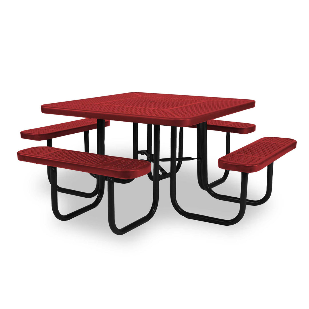 Signature Square Perforated Picnic Table