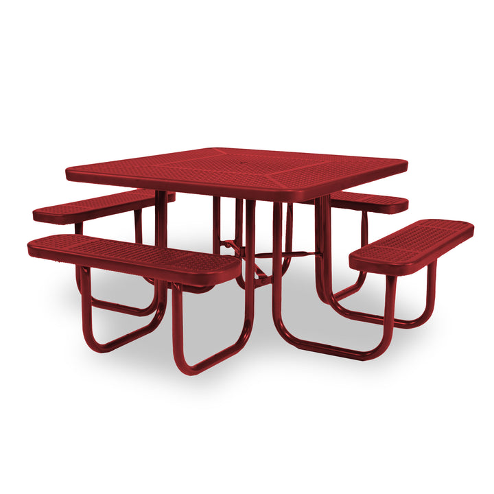Signature Square Perforated Picnic Table