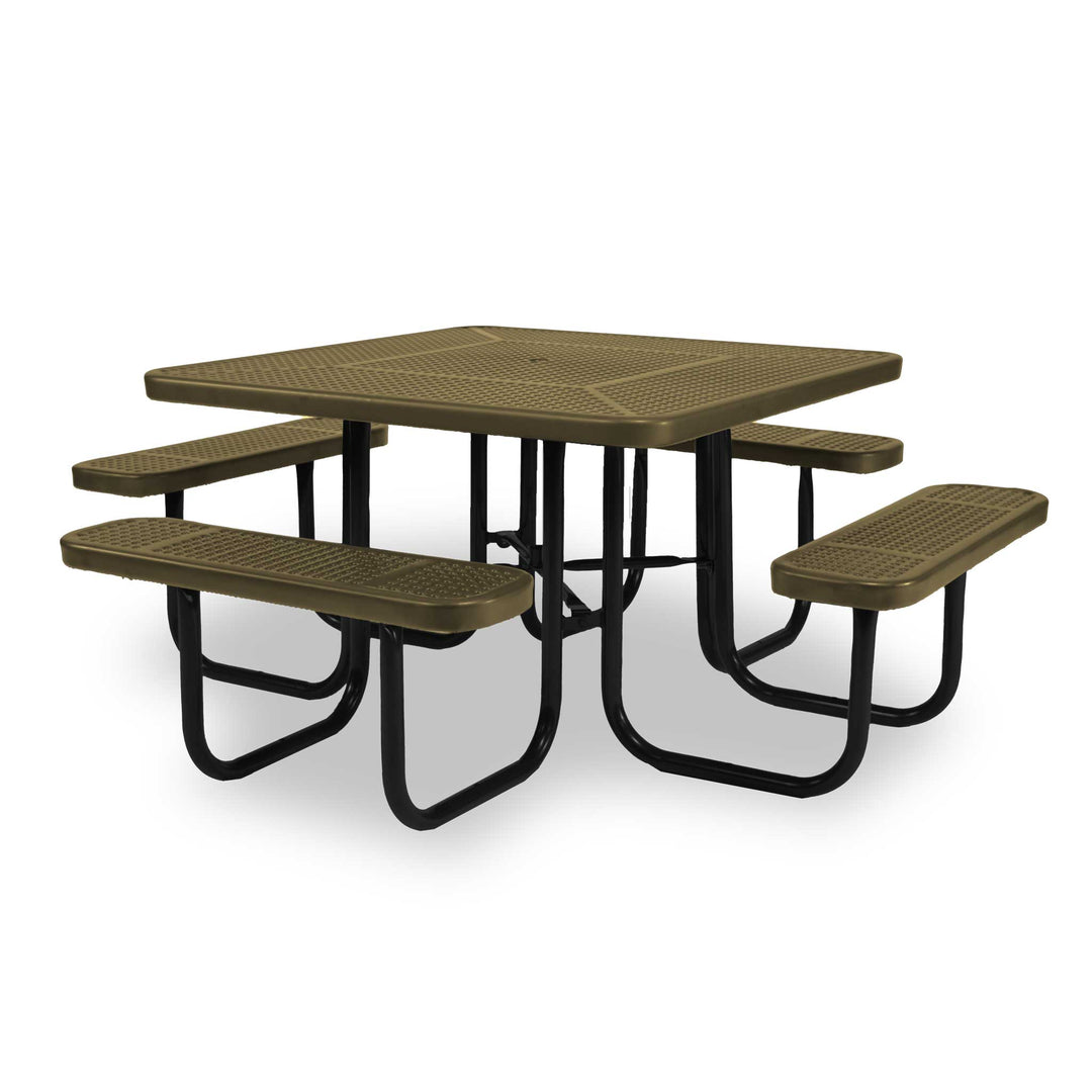 Signature Square Perforated Picnic Table