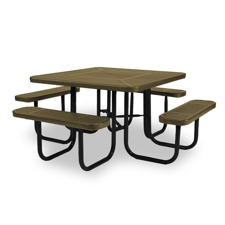 Signature Square Perforated Picnic Table