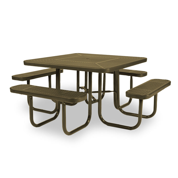 Signature Square Perforated Picnic Table