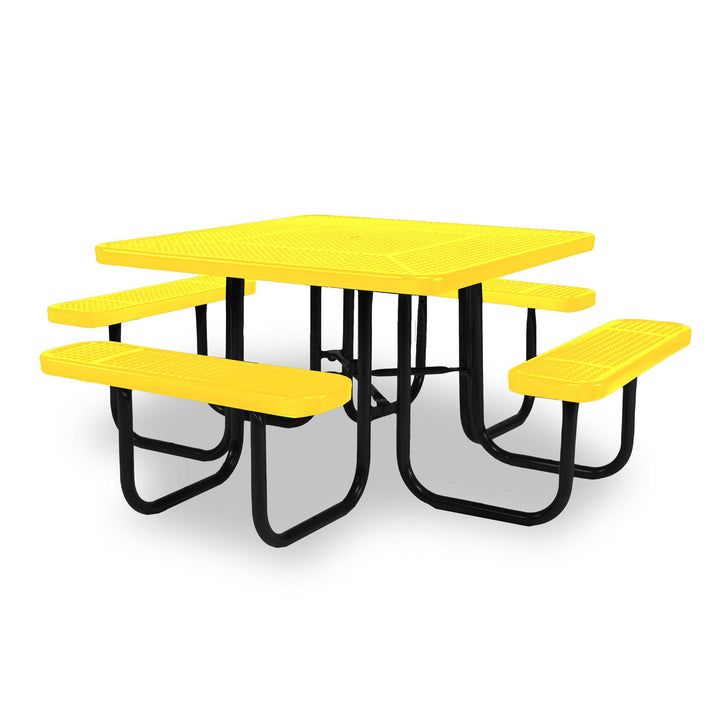 Signature Square Perforated Picnic Table