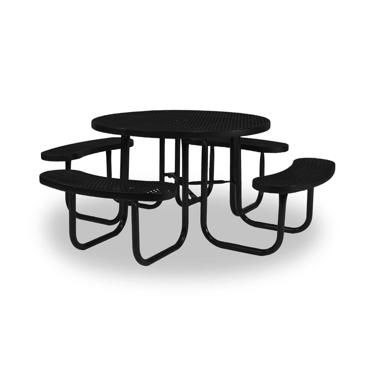 Signature Round Diamond Picnic Table