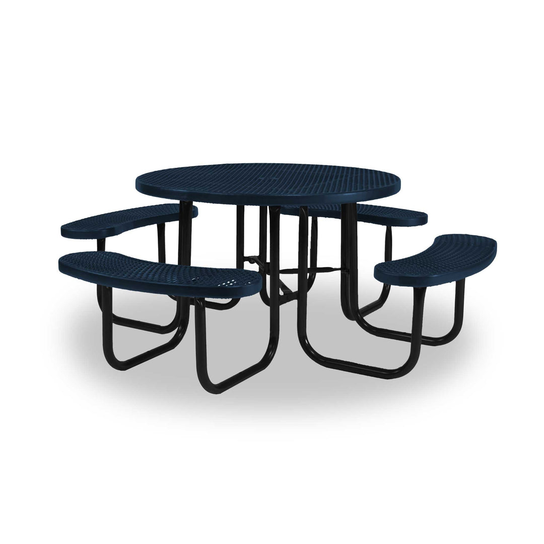Signature Round Diamond Picnic Table