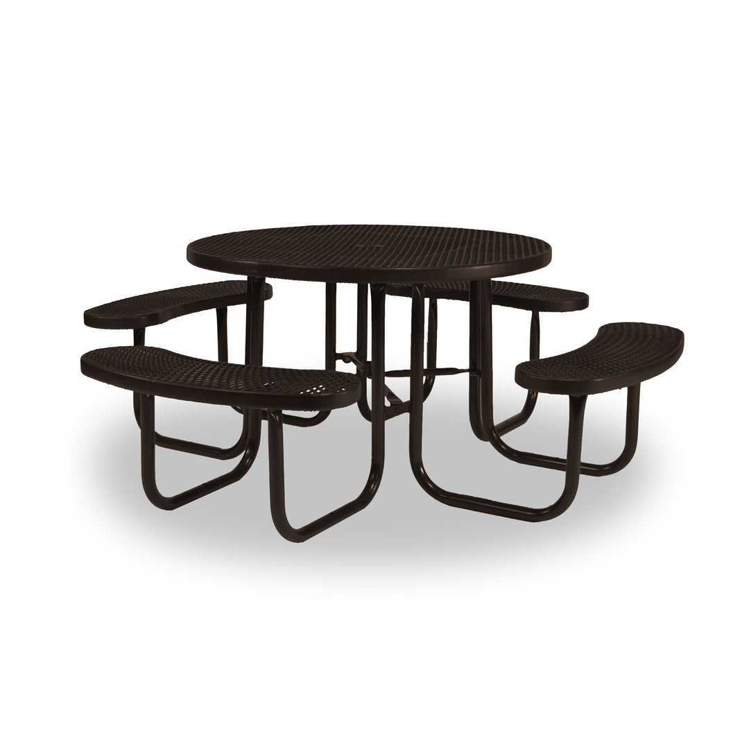 Signature Round Diamond Picnic Table