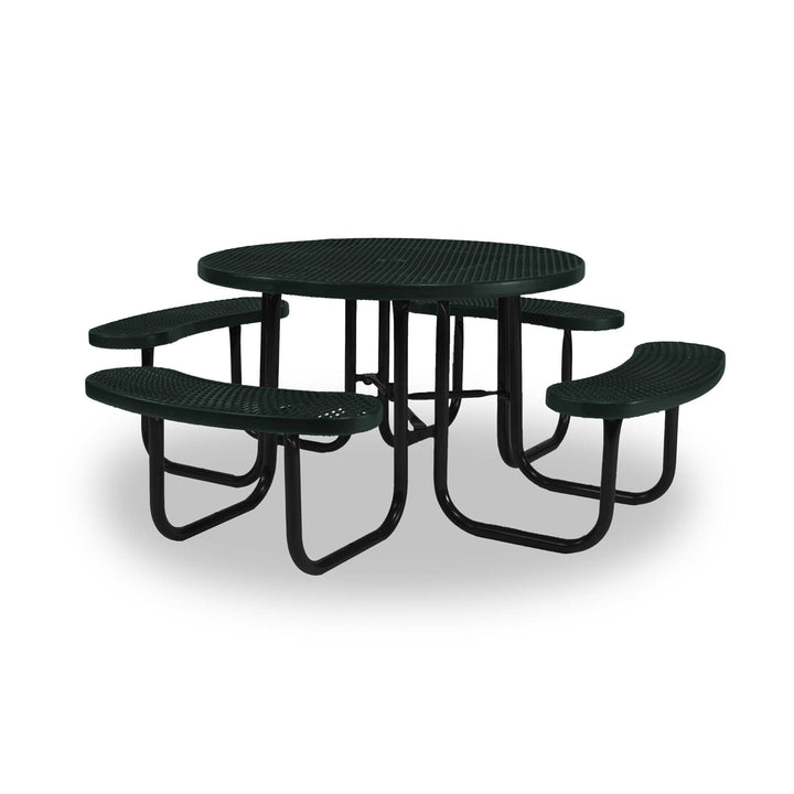 Signature Round Diamond Picnic Table