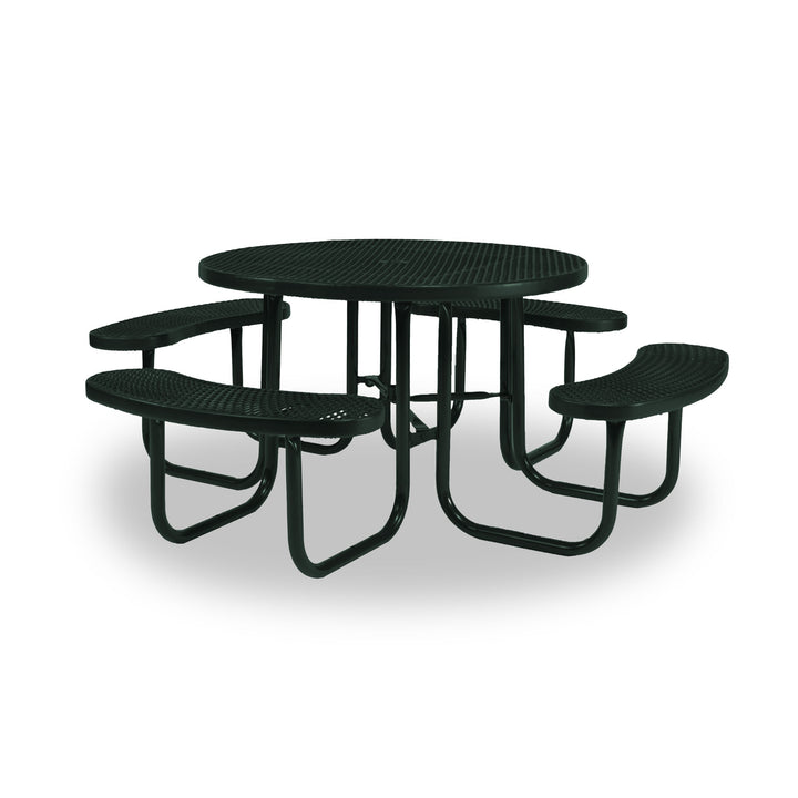 Signature Round Diamond Picnic Table