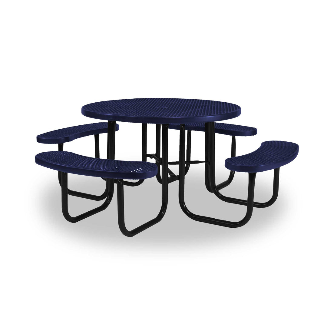 Signature Round Diamond Picnic Table