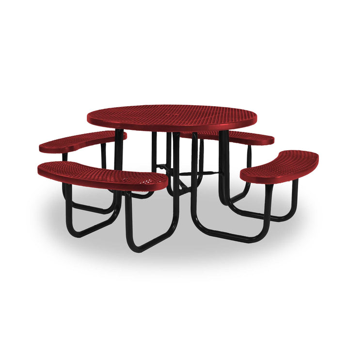 Signature Round Diamond Picnic Table