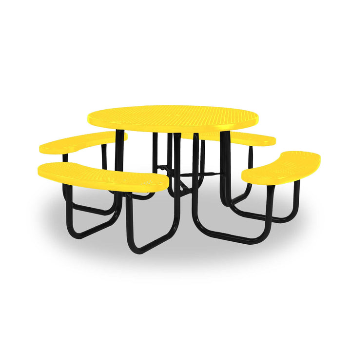 Signature Round Diamond Picnic Table