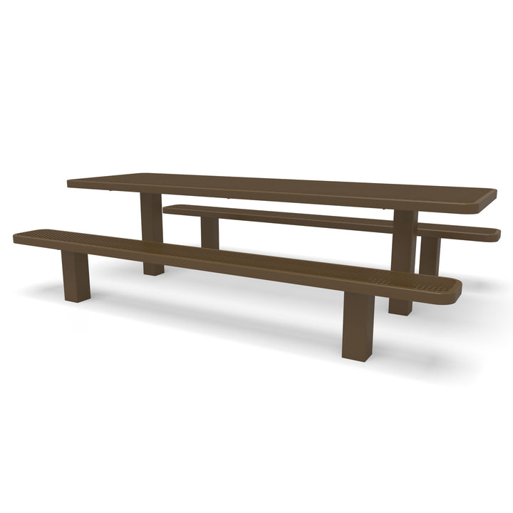 Signature Multi-Pedestal Diamond Picnic Table