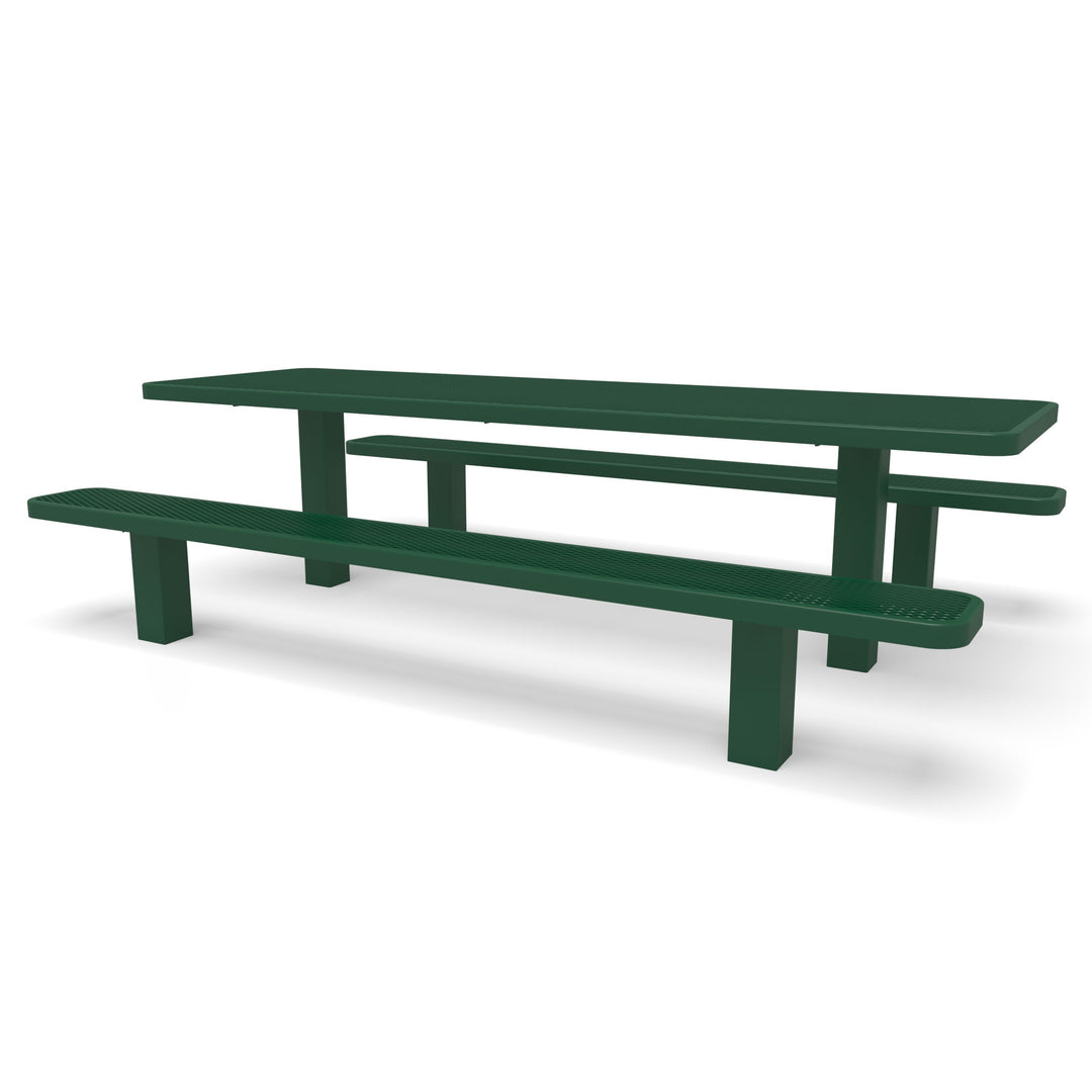 Signature Multi-Pedestal Diamond Picnic Table