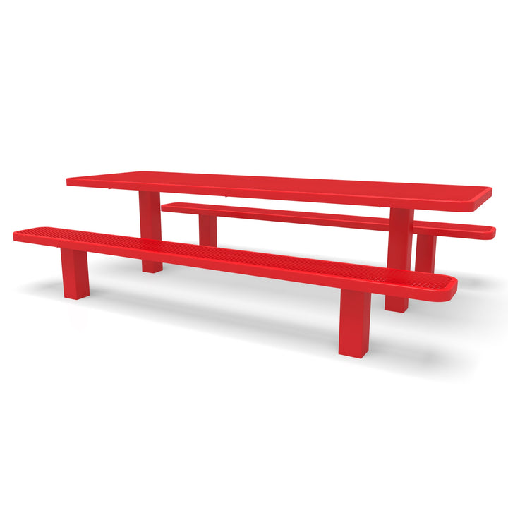 Signature Multi-Pedestal Diamond Picnic Table