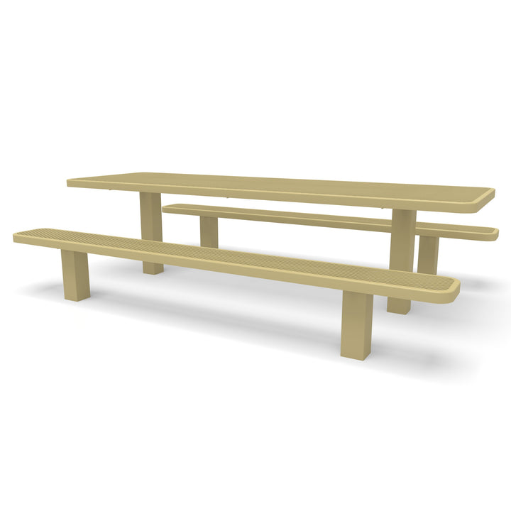 Signature Multi-Pedestal Diamond Picnic Table