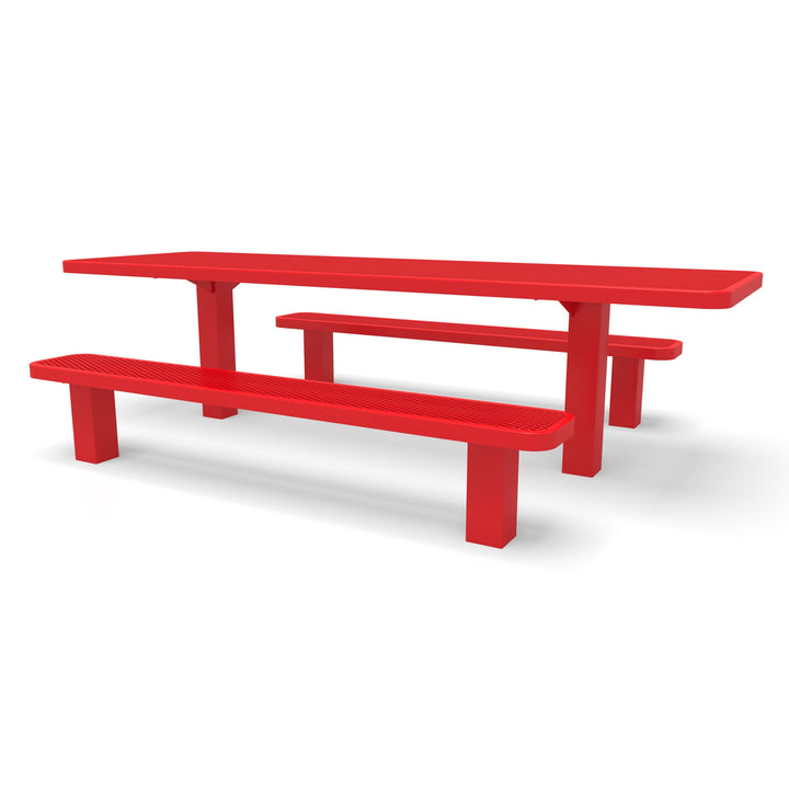 Signature Multi-Pedestal Diamond ADA Picnic Table