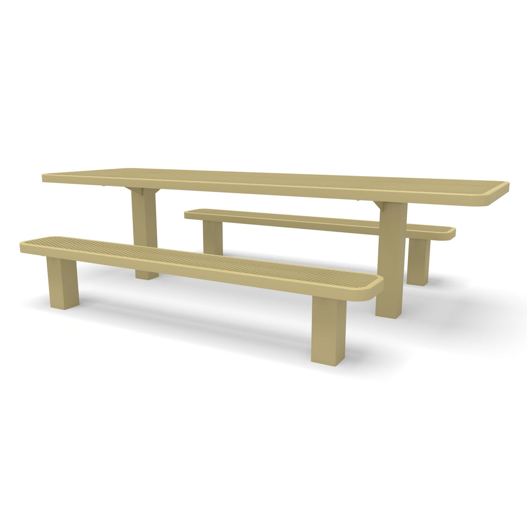 Signature Multi-Pedestal Diamond ADA Picnic Table