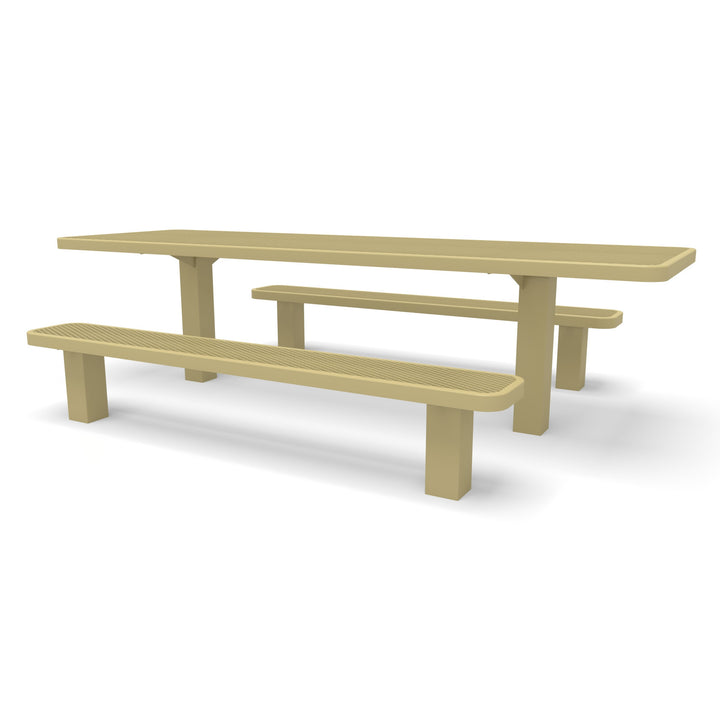 Signature Multi-Pedestal Diamond ADA Picnic Table