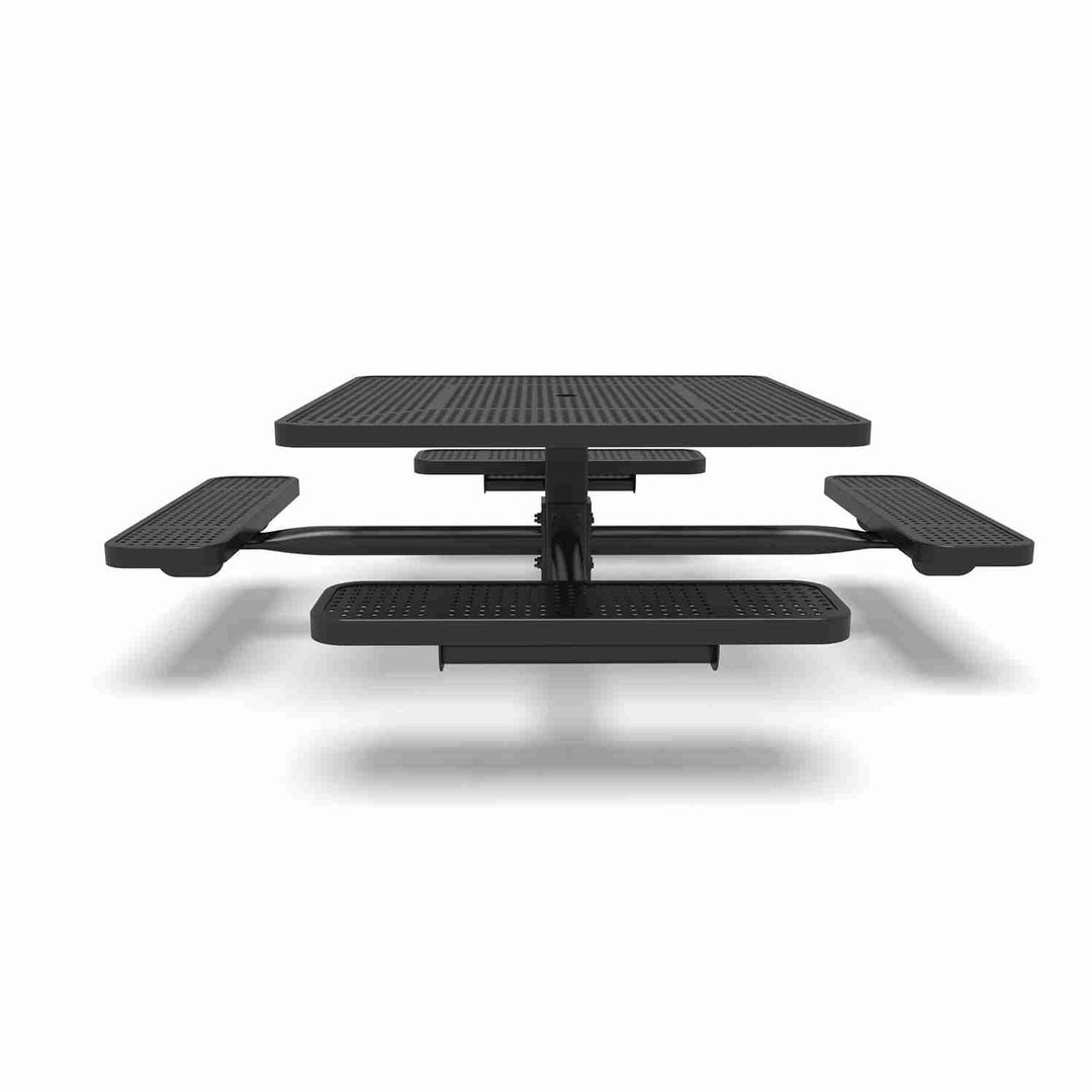 Inground Signature Square Peforated Table