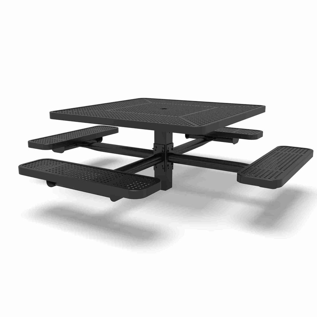 Inground Signature Square Peforated Table